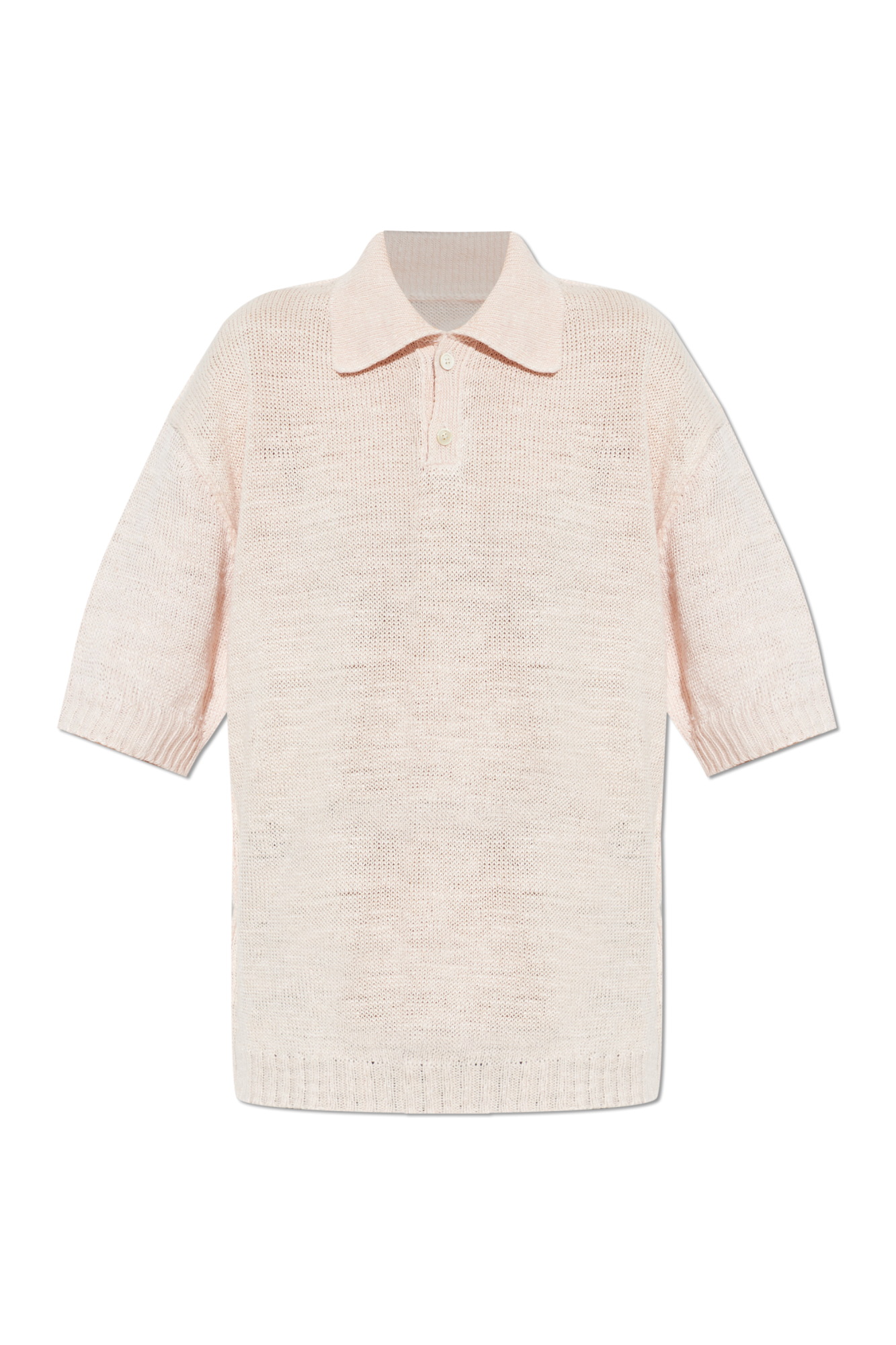Maison Margiela Linen polo | Women's | Vitkac